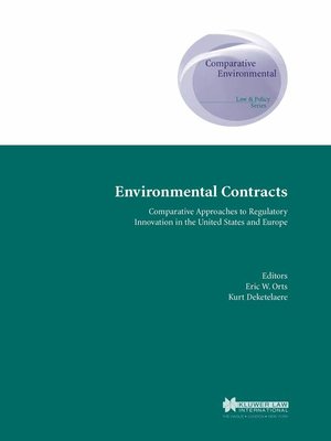 cover image of Environmental Contracts